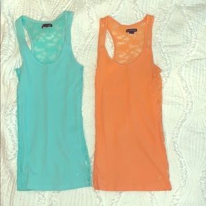 2 Xsmall American Eagle Tanks